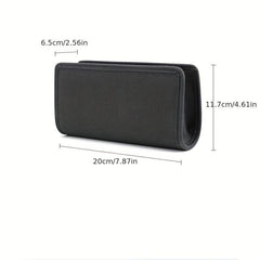 Car Side Door Hanging Storage Box Seat Back Folding Storage Box Trash Can