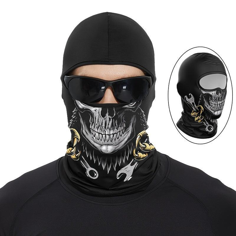 Motorcycle Head Cover UV Protection Full Face Neck Cover Balaclava