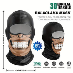 Motorcycle Head Cover UV Protection Full Face Neck Cover Balaclava