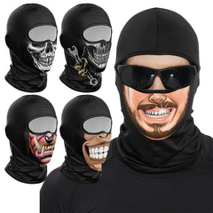Motorcycle Head Cover UV Protection Full Face Neck Cover Balaclava