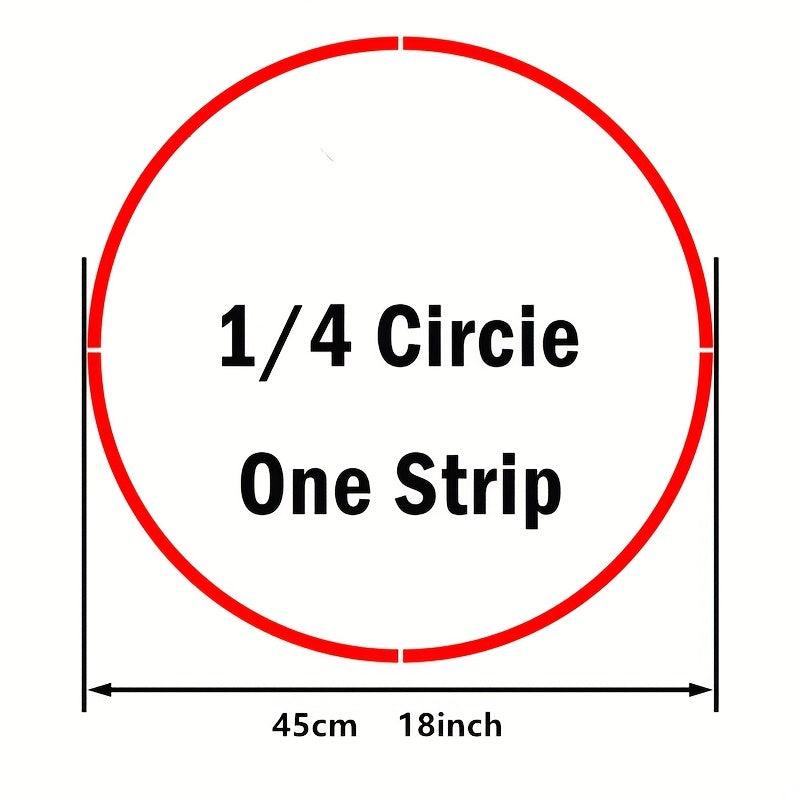 32 Pcs Reflective Wheel Rim Stickers, Enhance Vehicle Look