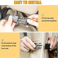 Car Seat Back Anti-kick Bag Car Storage Bag Oxford Cloth Storage Bag