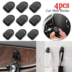 Car Hook Organizer Storage Self Adhesive Wall Hook Hanger Auto Fastener Clip