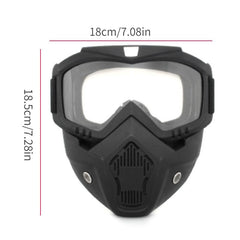 Windproof Motorcycle Goggles Mask Ski Snowboard Glasses