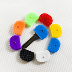 10pcs Colorful Silicone Keycap Set for Easy Key Identification