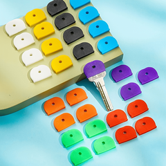 10pcs Colorful Silicone Keycap Set for Easy Key Identification