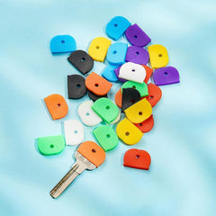 10pcs Colorful Silicone Keycap Set for Easy Key Identification