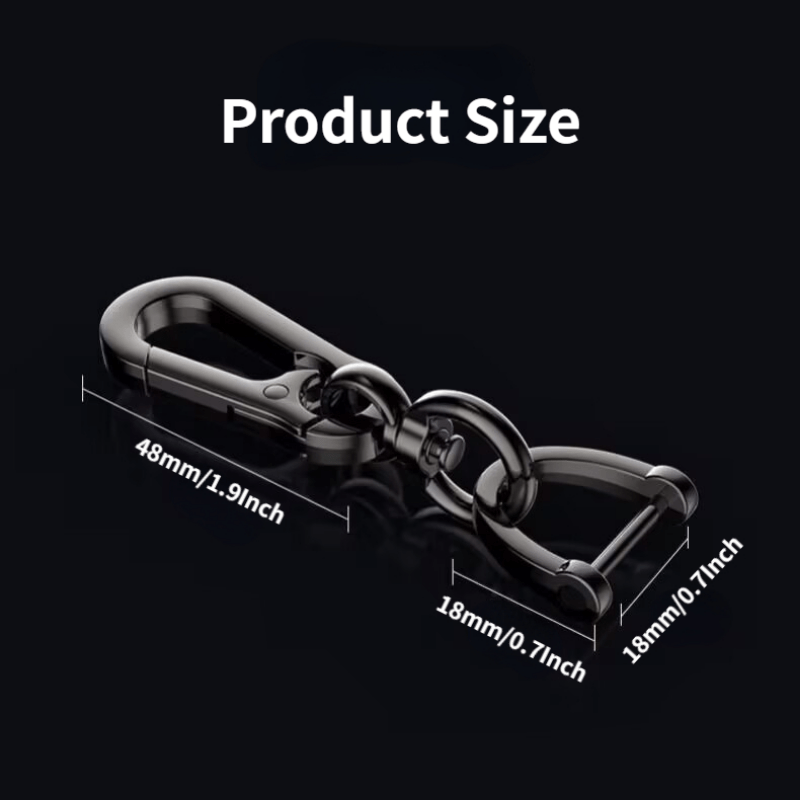 Anti Lost Car Keychain Phone Number Card Keyring Lock Key Ring