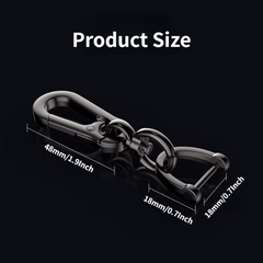 Anti Lost Car Keychain Phone Number Card Keyring Lock Key Ring