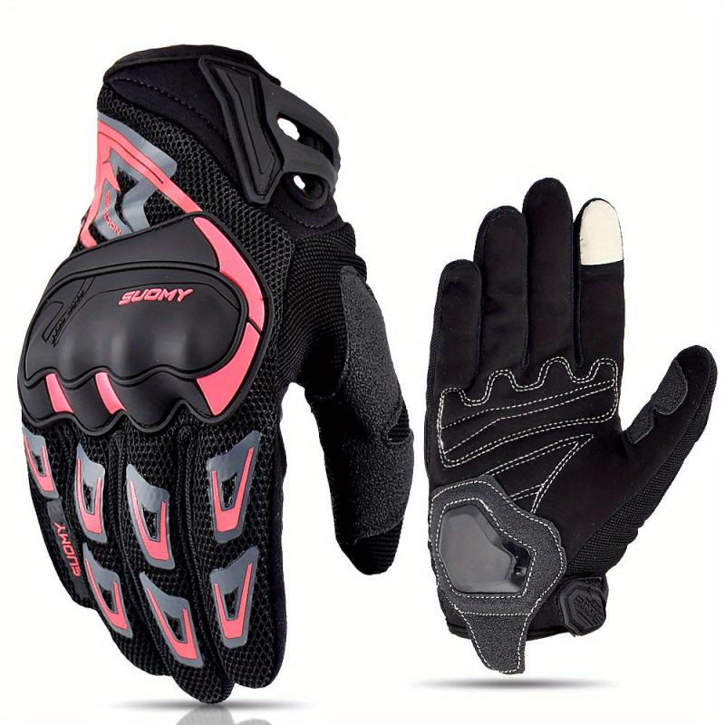 Summer Motorcycle Gloves Men Touch Screen Biker Cycling Moto Protective