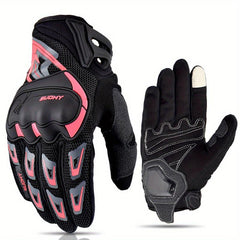 Summer Motorcycle Gloves Men Touch Screen Biker Cycling Moto Protective
