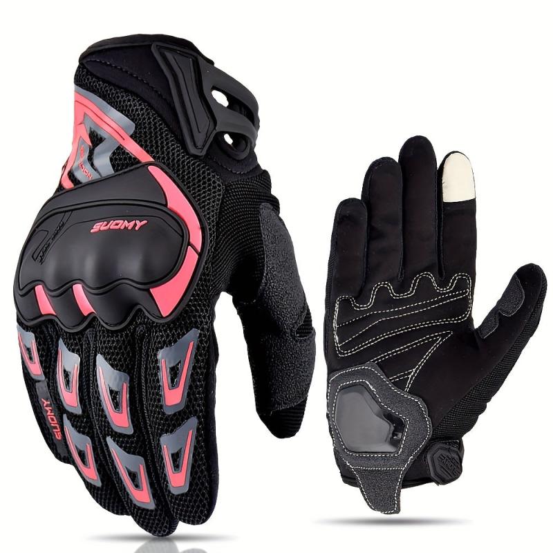 Summer Motorcycle Gloves Men Touch Screen Biker Cycling Moto Protective