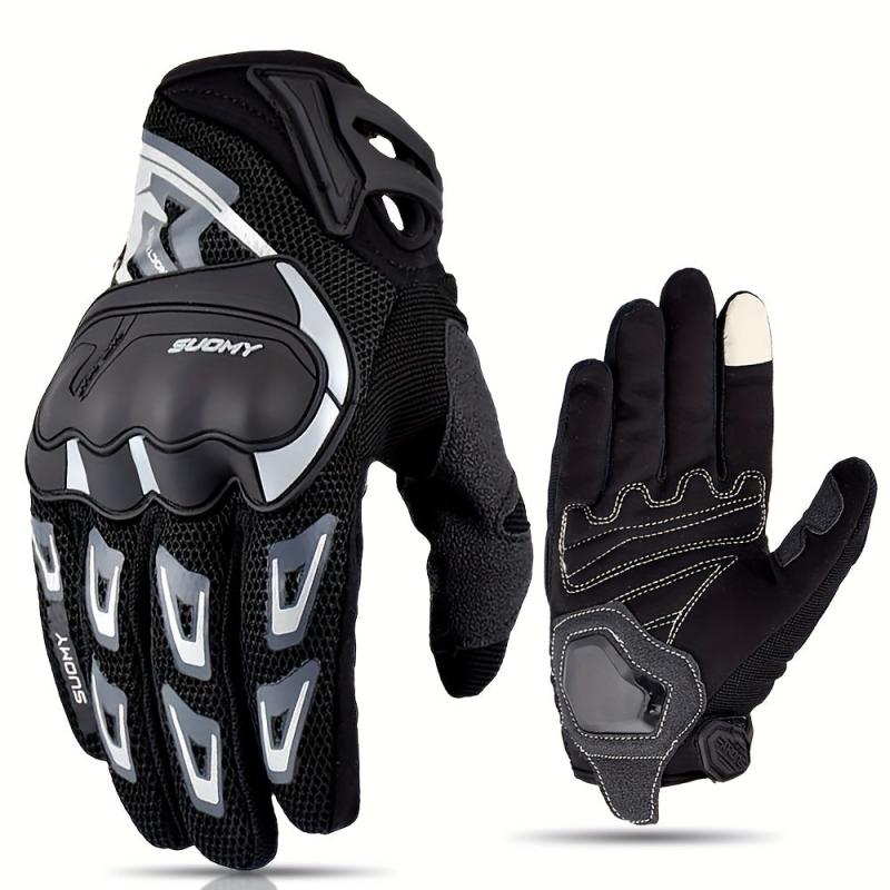 Summer Motorcycle Gloves Men Touch Screen Biker Cycling Moto Protective
