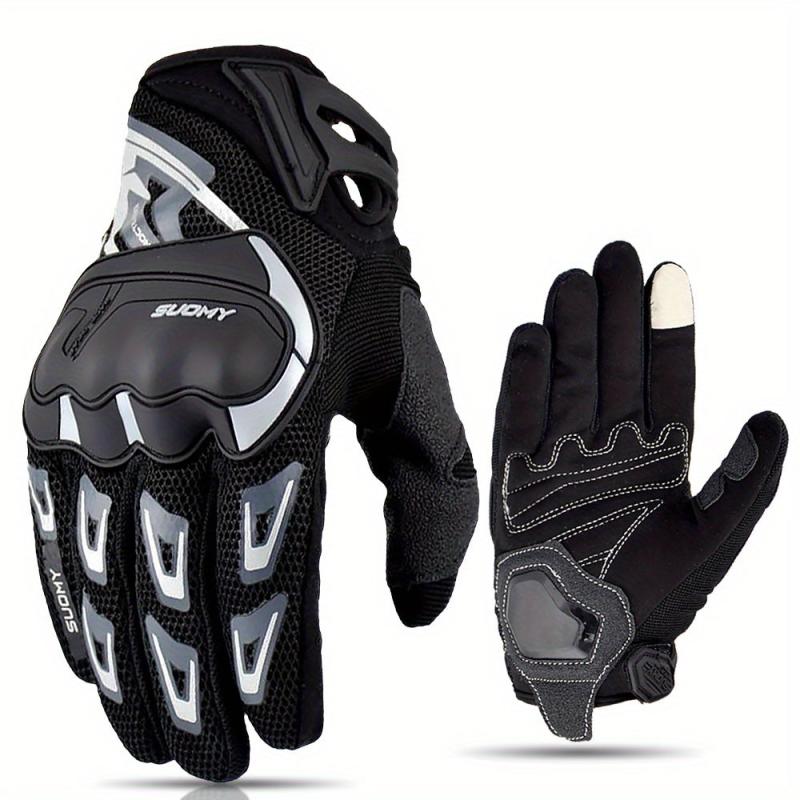 Summer Motorcycle Gloves Men Touch Screen Biker Cycling Moto Protective