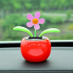 Car Solar Swing Sun Flower Shaking Head Car Decoration