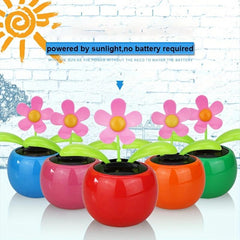 Car Solar Swing Sun Flower Shaking Head Car Decoration