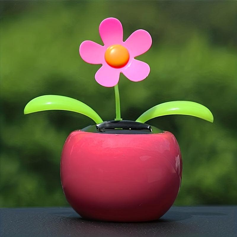 Car Solar Swing Sun Flower Shaking Head Car Decoration