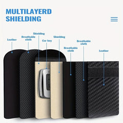 Car Key Signal Blocking Bag Keyless Entry Car Key Bag For Car Security