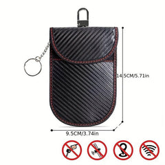 Car Key Signal Blocking Bag Keyless Entry Car Key Bag For Car Security