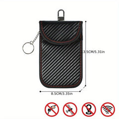 Car Key Signal Blocking Bag Keyless Entry Car Key Bag For Car Security