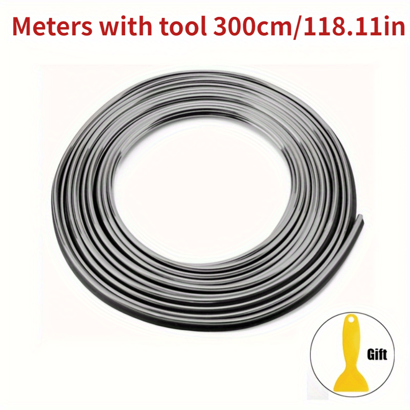 Universal Car Moulding Decoration Flexible Strips 3M Interior Auto Mouldings