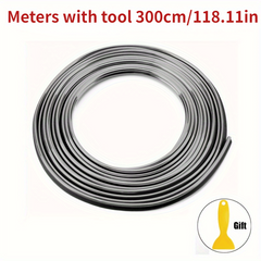 Universal Car Moulding Decoration Flexible Strips 3M Interior Auto Mouldings