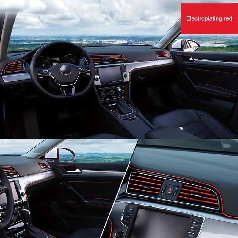 Universal Car Moulding Decoration Flexible Strips 3M Interior Auto Mouldings