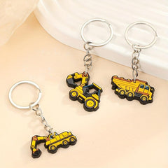 3pcs Engineering Car Key Chain Creative Style Personality