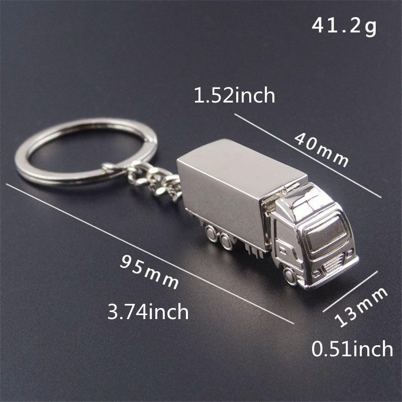 Ring Keyfob Keychain Gift Truck Lorry Car Lovely Keyrings