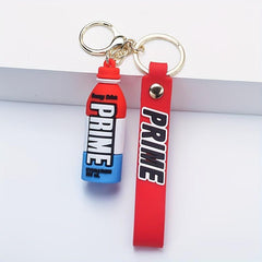 Soft Plastic Drink Bottle Doll Key Chain Car Decoration Gift