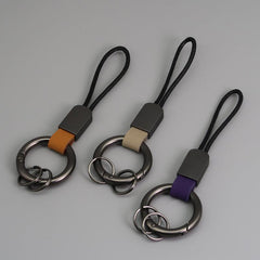 Creative Spoon Ring Keychain Pendant for Car Men Women