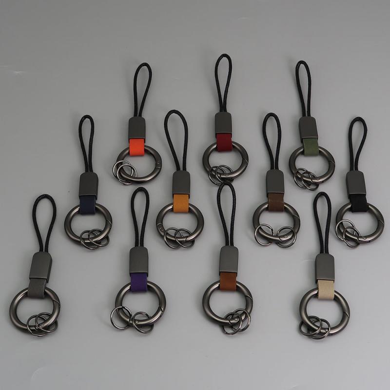 Creative Spoon Ring Keychain Pendant for Car Men Women