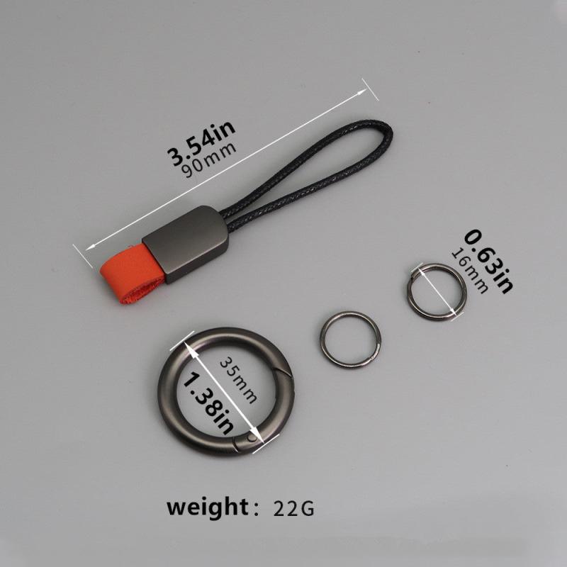 Creative Spoon Ring Keychain Pendant for Car Men Women