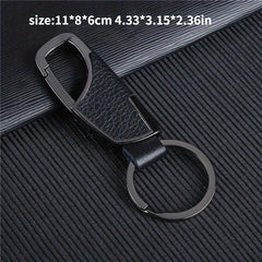Faux Leather Men Keychain Holder Car Key Chain For Men
