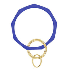 Silicone Bangle Key Ring Bracelet - Stylish Gift for Women