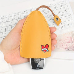 Faux Leather Key Bag Unisex Keychain Pouch Car Key Holder Case
