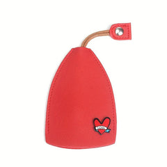 Faux Leather Key Bag Unisex Keychain Pouch Car Key Holder Case