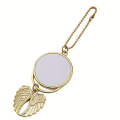 Angel Wings Keychain Car Ornament Aluminum Sheet Metal Keychain Pendant