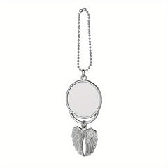 Angel Wings Keychain Car Ornament Aluminum Sheet Metal Keychain Pendant