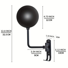 Helmet Wall Mount Motorcycle Helmet Rack Holder 180 Degree Rotation