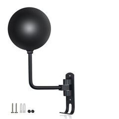Helmet Wall Mount Motorcycle Helmet Rack Holder 180 Degree Rotation