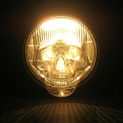 Skull Car Lampshade Halloween High Beam Decoration