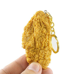 Funny Fried Chicken Car Keychain Add Some Fun to Your Keys