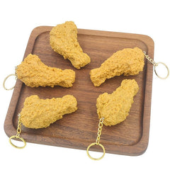 Funny Fried Chicken Car Keychain Add Some Fun to Your Keys