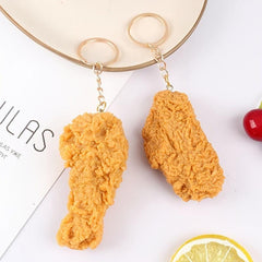 Funny Fried Chicken Car Keychain Add Some Fun to Your Keys