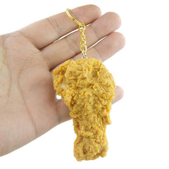 Funny Fried Chicken Car Keychain Add Some Fun to Your Keys