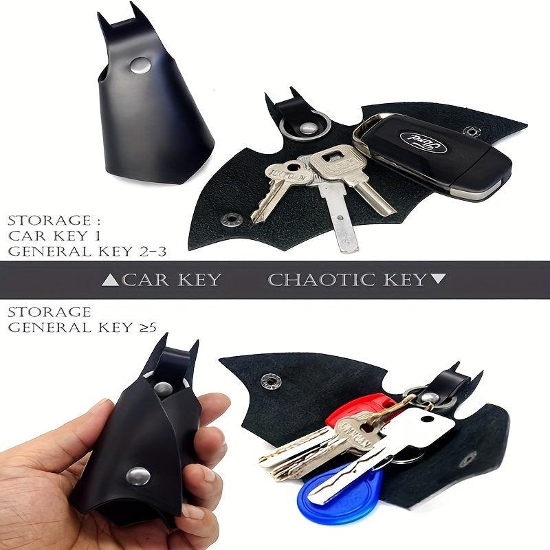 Bat Shaped Car Key Bag Home Key Shell Universal Key Chain Pendant