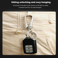 Men's Double Ring Car Key Chain