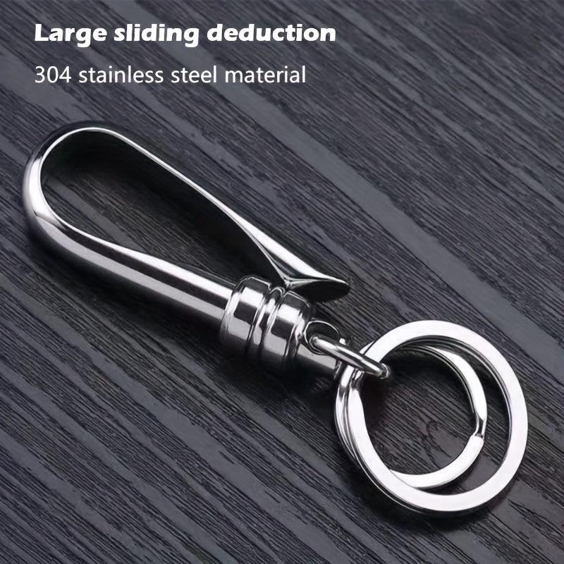 Men's Double Ring Car Key Chain