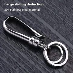 Men's Double Ring Car Key Chain